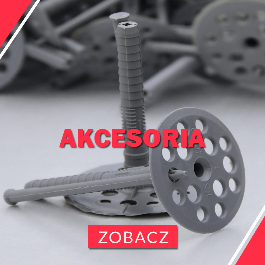 Akcesoria do styropianów i prac elewacyjnych